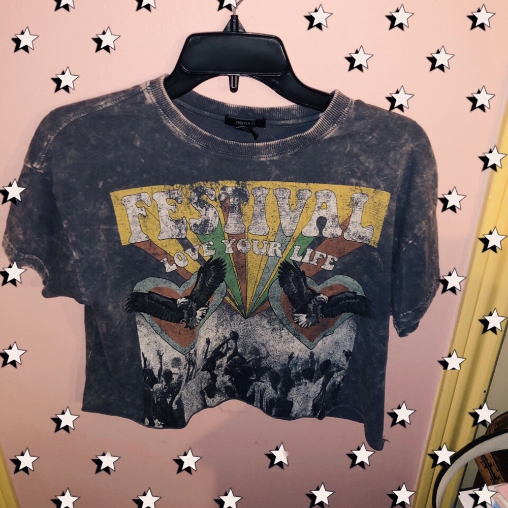 Festival crop top